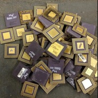 Processeurs Intel 486 et 386 CPU céramique ferraille disponible en Autriche CPU céramique processeur ferraille or broche à vendre
