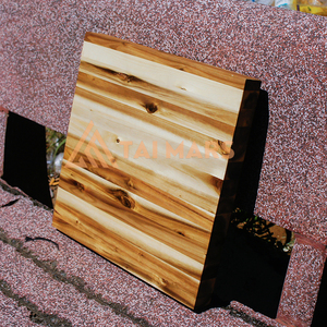 Vente en gros TAIMARS Planche à découper en bois d'acacia Blocs à découper en bois de teck pour accessoire de cuisine haut de gamme - Product Image 1