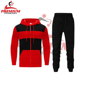 Sudadera con capucha lavada con ácido para hombre y pantalones vintage de pierna recta, chándal de lana de algodón pesado con tu propio logotipo - Product Image 1