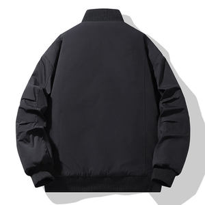 Chaqueta Acolchada Bomber Personalizada OEM/ODM de Alta Calidad para Hombre, Chaqueta Acolchada Gruesa de Invierno con Cuello Alto a la Moda - Product Image 2