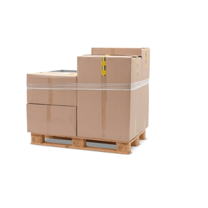 Elastic <b>Stretch</b> Wrap Pallet <b>Band</b> Roll Strong Transparent Industrial Packaging Pallet Wrapping Film Secure Shipping Protection - Product Image 4
