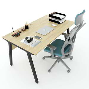 Plywood <b>Computer</b> <b>Desk</b> 140x80cm Durable PLY System Easy Assembly HBPL006 - Product Image 4