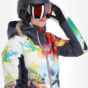 Vestes Softshell coupe-vent personnalisées, sublimées, quantité en vrac imperméable et légère avec fermeture à glissière - Product Image 3