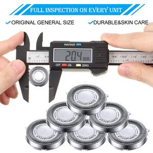 Cabezales de Repuesto No Originales para Afeitadora Rotativa, Compatibles con Afeitadoras Eléctricas, Estilo de Cuchilla Puntiaguda para Afeitar la Cara - Product Image 5