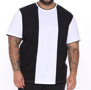 เสื้อยืด2025ผู้ชายผ้าถักใส่สบายออกแบบได้ตามต้องการ
