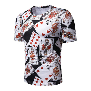 เสื้อยืดพิมพ์ลายสำหรับผู้ชายเสื้อสีอ่อน - Product Image 2