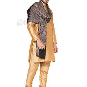 Bufanda Ajrak de tela de algodón de nuevo diseño para cuello redondo, artesanía hecha a mano, bufanda Ajrak única y elegante - Product Image 6