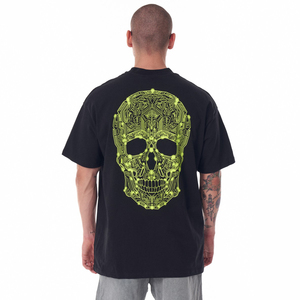 Custom Streetwear Vintage Multi Color <b>Men</b> Oversized T <b>Shirts</b> / 100% Cotton Drop Shoulder Fashionable Oversized <b>Men</b> T <b>Shirts</b> - Product Image 2