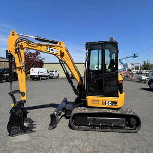 Mini-excavatrice USA 2024 JCB 50Z-1 avec moteur Tier 4, vérin hydraulique Eaton, boîte de vitesses à chenilles, pompe haute performance - Product Image 5