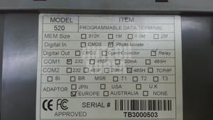 21317) [<b>USED</b>] CipherLab 520 PROGRAMMABLE DATA TERMINAL - Product Image 4