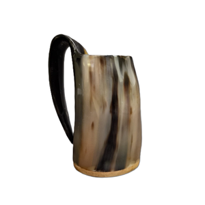 Chopes à bière en corne de boeuf de qualité supérieure avec options de logo personnalisées pour le meilleur cadeau Tasses à bière en corne de buffle entièrement fabriquées à la main - Product Image 3