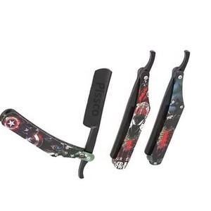 Meilleur fabricant Pissco pour rasoir droit pour hommes, couteau de rasage pliable, rasoir droit en acier inoxydable, outils de beauté - Product Image 5