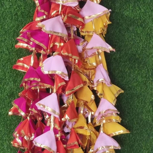 Cadena de red colorida, telón de fondo de escenario Grande, decoración de boda, guirnalda de tela para colgar en la pared, evento, fiesta, Festival, Idea de decoración de moda - Product Image 3