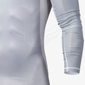 ชุดรัชการ์ดสำหรับผู้ชายผื่นคันแบบเรียบออกแบบเองได้ - Product Image 4