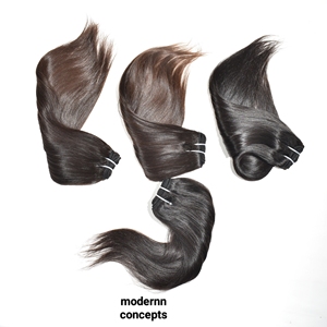 Remy virgen cutícula alineada sin proveedor procesado químico natural sin piojos paquete recto templo humano extensiones de cabello vietnamita - Product Image 6