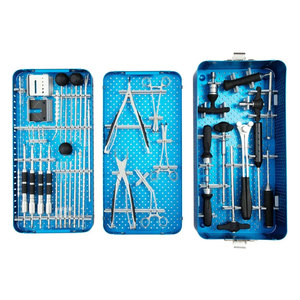 Orthopedische Chirurgische Instrumenten 5.5Mm Spinale Pedikel Schroef Instrument Set Orthopedische Spinale Stabiliserende Instrumenten Door Pentax