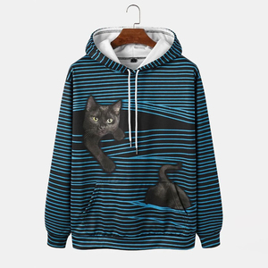 Pull de haute qualité 300 GSM sweat à capuche surdimensionné Sublimation personnalisée blanc sweats à capuche lourds pour hommes - Product Image 5