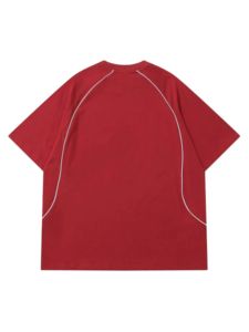 T-shirts graphiques personnalisés pour hommes haute qualité lavage à l'acide lourd 100% coton T-shirt éponge surdimensionné Streetwear Hip Hop mode - Product Image 2