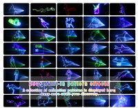 Proyector Láser RGB de 5W para Mapeo de Cubos, Dibujo y Animación en Tiempo Real, Luz Láser con Control por Aplicación para Fiestas y Eventos de DJ