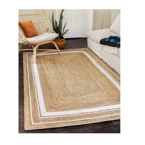 Best Selling Hand Made Carpet Braided Jute <b>Rug</b> Braided Round Shape Jute <b>Rug</b> Customized New Brand Export From Bangladesh - Product Image 1