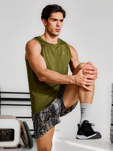 Fitness Débardeur Logo Personnalisé Chemise Sans Manches Courir Muscle Workout Musculation Stringer Sport Gilet Hommes Débardeur Pour Hommes - Product Image 3