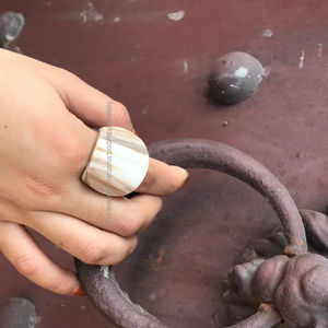 100% Natural Buffalo Horn Ring Handmade Jewelry Handicraft Rings Hot SaleFor <b>Girls</b> & Women Best <b>Gift</b> By Falak World Export - Product Image 6