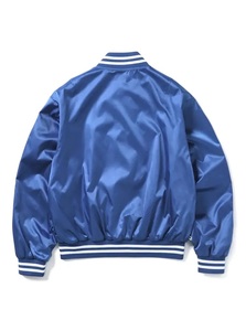 Noir personnalisé LogoEmbroidery Soie Satin Manches Baseball Collège Hommes Hiver Letterman Bomber Pas Cher Prix Respirant Varsity Veste - Product Image 2
