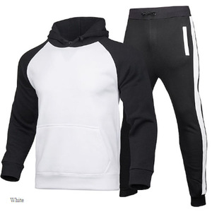 Chándal de 100% algodón de alta calidad para hombre, chándal de moda al por mayor - Product Image 3