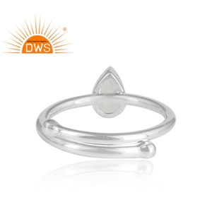 New Trendy Fine Sterling Silver Natural <b>Green</b> Amethyst Gemstone Stackable Ring Custom <b>Jewelry</b> For Women Gift For Her - Product Image 5