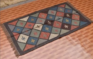 Alfombras de yute de lana alta de estilo moderno, alfombras hechas a mano para uso doméstico, para sala de estar, Yoga, oración, puerta de cocina para viajes de Picnic - Product Image 3