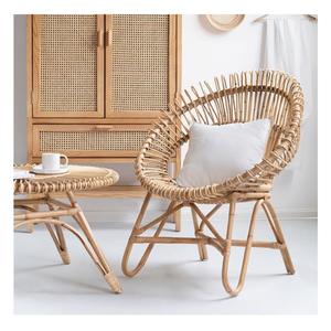Chaise en rotin du Vietnam faite à la main avec soin par des artisans, la chaise en rotin offre élégance intemporelle, durabilité, confort pour l'exportation - Product Image 2