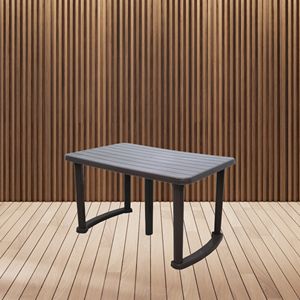 Table à manger pliable moderne pour hôtels et villas, design en plastique vierge - Product Image 2