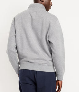 Personnalisé en gros 100% coton hommes Hoodies & sweat-shirt personnalisé DTF imprimé logo haute qualité quater fermeture éclair homme sweat-shirt - Product Image 4