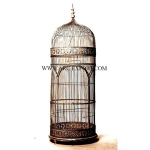 Manufacturer Of Metal Iron <b>Large</b> Size Unique Designing Household Bird Cage High Demanding Top Sale Garden Pet Bird Cage In India - Product Image 1