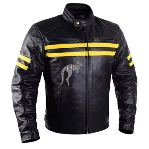 Blousons de course en cuir pour motos, qualité supérieure, cuir de kangourou et de vache, toutes tailles, fabriqués au Pakistan, vêtements de moto perforés - Product Image 5