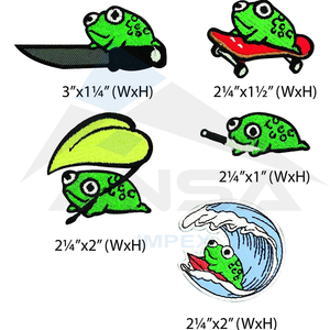2024 nueva llegada parches bordados personalizados parches de tela de hierro de diseño múltiple con lentejuelas PVC y Material de fieltro - Product Image 5