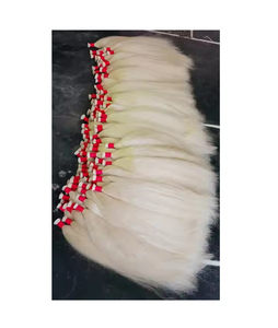 มัดผมสีบลอนด์แบบมัดผมเดี่ยวเนื้อนุ่มสลวยมีปลายหนาเป็นธรรมชาติ - Product Image 3