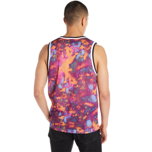 Débardeurs pour hommes de qualité supérieure personnalisés pour l'été 2024, col rond uni, style décontracté, tricoté, respirant, 100% coton, impression sérigraphique - Product Image 2