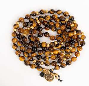สร้อยคอลูกปัดไม้อะคาเซีย & Mala สำหรับการทำเครื่องประดับและงานฝีมือดีไซน์เนอร์แฟชั่นสร้อยคอไม้ราคาไม่แพง - Product Image 1