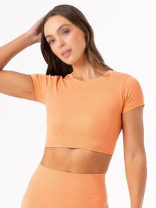 Ensemble de yoga pour femmes ensemble de yoga en coton 2 pièces grande taille respirant Gym Fitness Sport vêtements de sport ensembles de vêtements de yoga pour femmes - Product Image 6