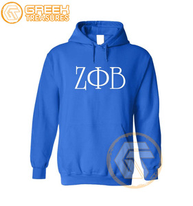 Zeta phi beta personnalisé sweat à capuche brodé en molleton de coton sororité pull de haute qualité vêtements grecs plus beaux sweats à capuche pour femmes - Product Image 2