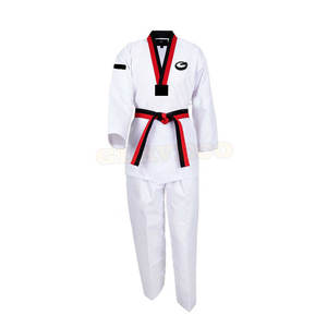 Uniforme ligero de Judo de algodón de grado superior de alta calidad Patrón personalizable Servicio OEM Adultos Ropa de artes marciales Fábrica directa - Product Image 5