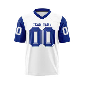 Camisetas de Fútbol Sublimadas Personalizadas, Camiseta de Fútbol Americano 100% Poliéster, Material Transpirable, Camisetas de Fútbol Americano a Precio Económico, OEM - Product Image 3