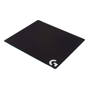 Alfombrilla de ratón para juegos de silicona <span class=keywords><strong>Logitech</strong></span> G640 enrollable y estable con fricción superficial moderada y textura consistente negro - Product Image 1