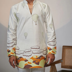 ชุดคู่ลูกโป่งผลิตจากผ้า kurta kurti lengha - Product Image 6