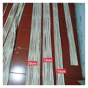 Colorful Bamboo <b>Strips</b> Bamboo dyed weaving <b>strips</b> for DIY craft kits décor making and handmade accessories Vietnam made - Product Image 2