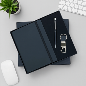 Set de Regalo Personalizado con Diario, Bolígrafo y Llavero, Producto Promocional de Oficina para el Día del Padre, Acción de Gracias, Pascua, Regalos de Bienvenida - Product Image 6