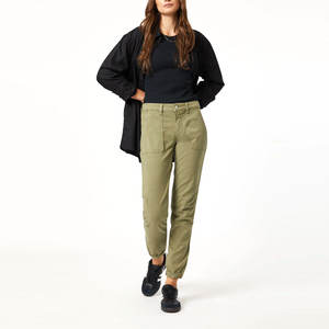 Pantalones cargo personalizables con logotipo bordado para mujer, ropa de calle, pantalones cargo regulares para mujer, nueva moda al por mayor, a la venta - Product Image 1