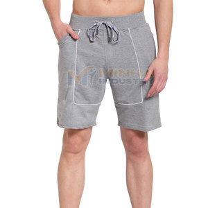 Shorts pour hommes en coton léger, respirant, coupe ample, best-seller - Product Image 1