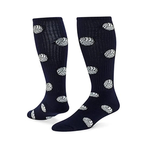 Chaussettes de sport de conception personnalisée pour hommes professionnels de haute qualité tricotées respirantes avec logo pour chaussettes d'équipage de football et de cyclisme - Product Image 4
